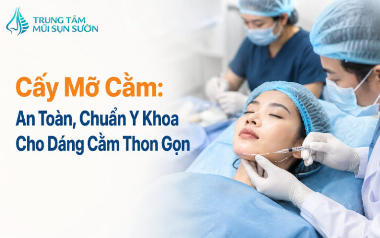 Cấy mỡ cằm