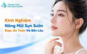 Kinh nghiệm nâng mũi sụn sườn đẹp, an toàn và bền lâu