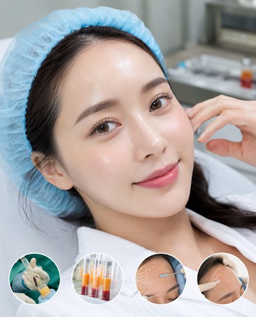 Phẫu thuật ghép mỡ tự thân coleman vùng trán
