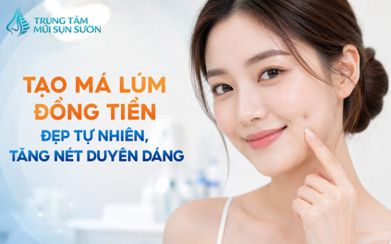 Tạo má lúm đồng tiền
